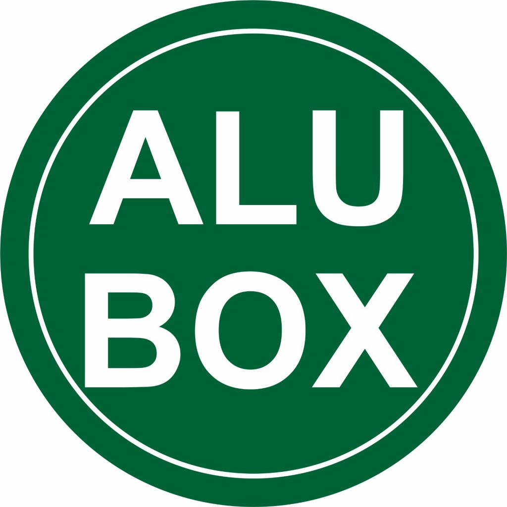 Logotipo empresa alquiler de trasteros en A Coruña: Alubox Self Storage