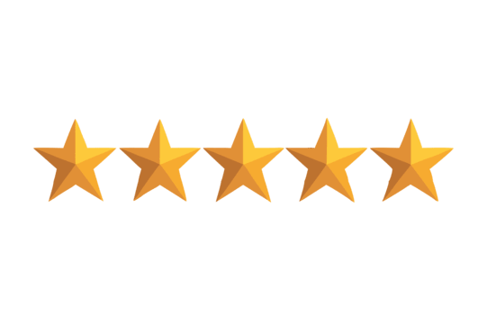 valoración de 5 estrellas